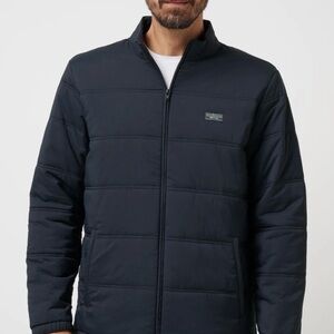 Travis Mathew Men's Navy Puffer Jacket Palisades Large
